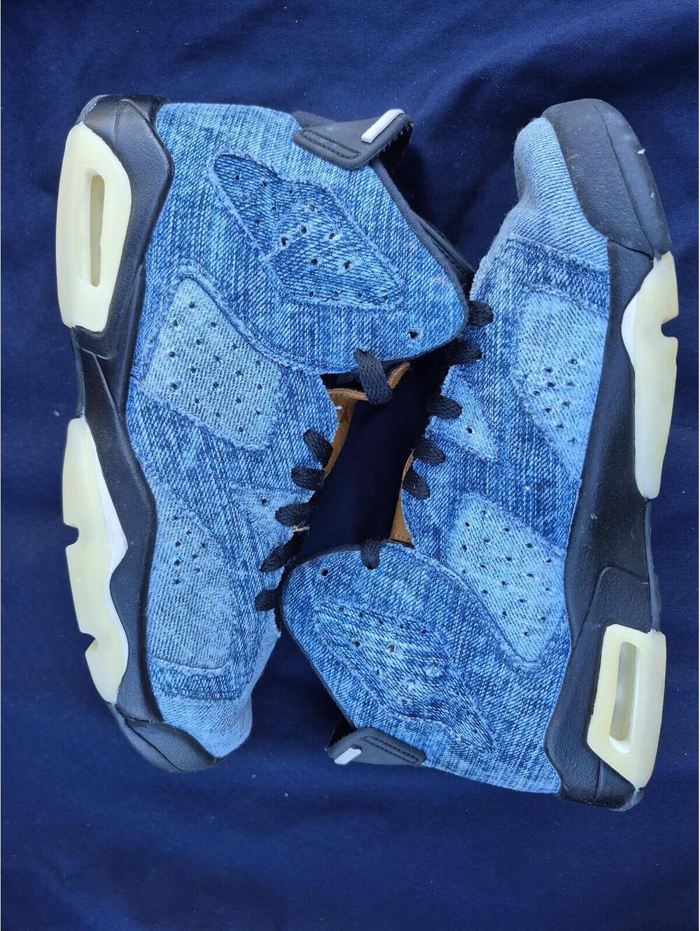Air Jordan 6 “Washed Denim” Size 5.5Y - Pre-Owned